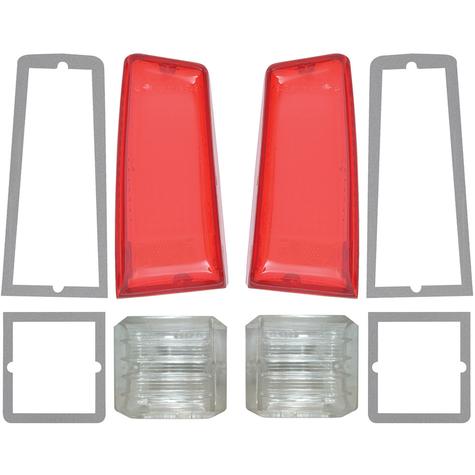 1969 Valiant Tail Lamp Lens & Gasket Kit