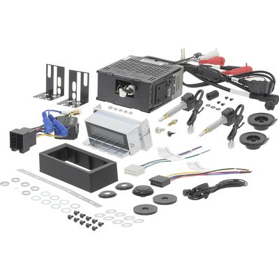 1973-88 Chevrolet/GMC; Long Beach Radio; w/SiriusXM; Chrome Radio & Button; Black Bezel & Knobs