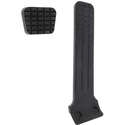 1960-63 Chevy, GMC Pickup, Suburban; Accelerator & Brake Pedal Pad Kit; with Auto Trans; 2 Piece Set