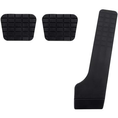 1967-68 Chevy, GMC Pickup, Suburban; Pedal Pad Kit; with Manual Transmission; 3 Piece Set