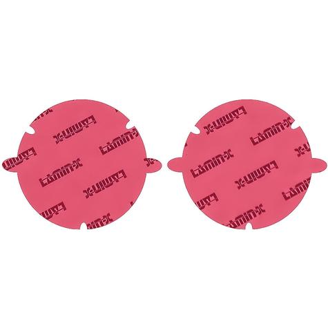 Lamin-X Protective Headlamp Film; 7" Round Sealed Beam; Pink