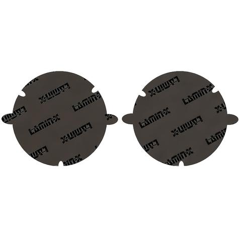 Lamin-X Protective Headlamp Film; 7" Round Sealed Beam; Smoke