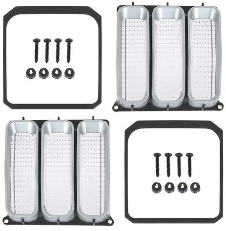 1971-72 Plymouth Duster; Park Lamp Lens Set; for 340 Sharktooth Grill