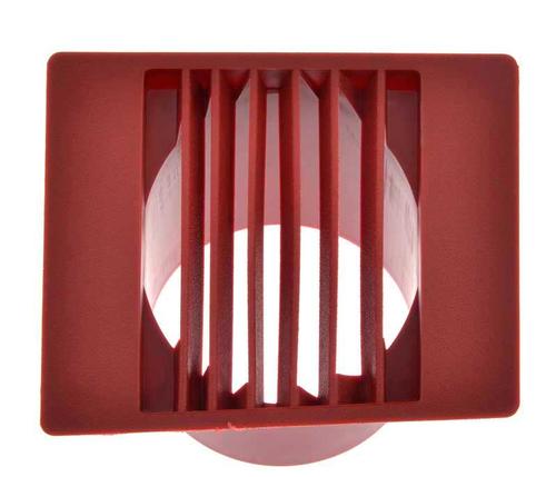 1967-76 Dodge, Plymouth A Body; Dash Vents; Red; Pair