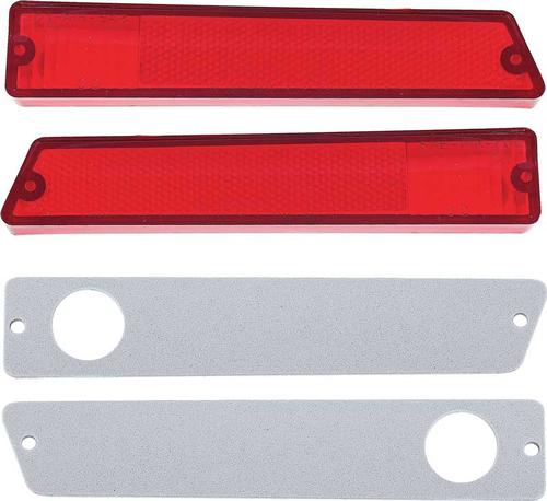 1970-71 Dodge Dart Rear Side Marker Lens Set