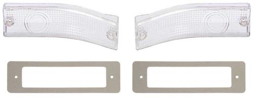 1967 Dodge Dart; Front Park Lamp Lens and Gasket Set