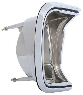 1967 Plymouth Barracuda; Tail Lamp Bezel; with Gasket; RH Passenger Side