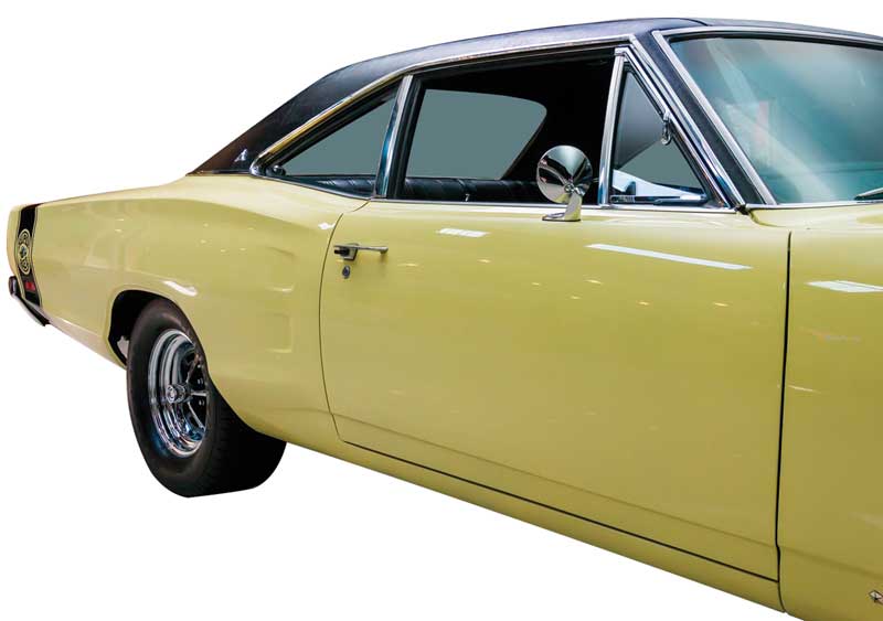 MB1679 - 1968-70 Dodge, Plymouth; B-Body; Roof Drip Rail Molding Set; 6 Piece Set