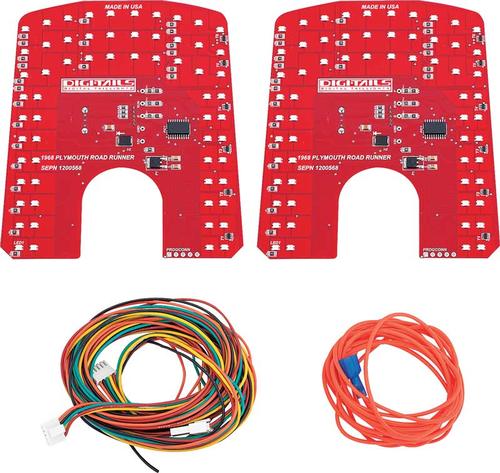 1968 Plymouth Road Runner Digi-Tails Sequential LED Tail Lamp Set