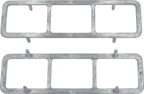 1971 Plymouth B-Body Side Marker Bezels; Front or Rear; Pair