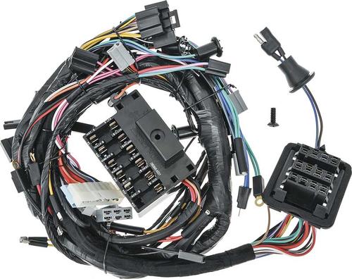 1970 Dodge, Plymouth B-Body; Under Dash Wiring Harness; with Oil Gauge