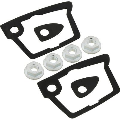 1966-67 Dodge Plymouth B Body; Front Outer Door Handle Set; with Chrome Buttons