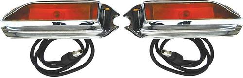 1970 Road Runner / GTX Hood Mounted Turn Signal Indicator Assembly Set
