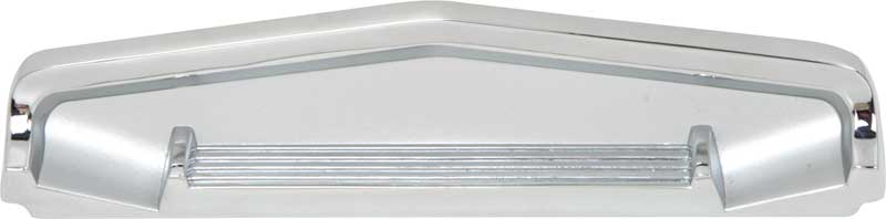 MB543 - 1966-68 Charger, Coronet, GTX, Road Runner; Console Rear Trim Plate; Chrome
