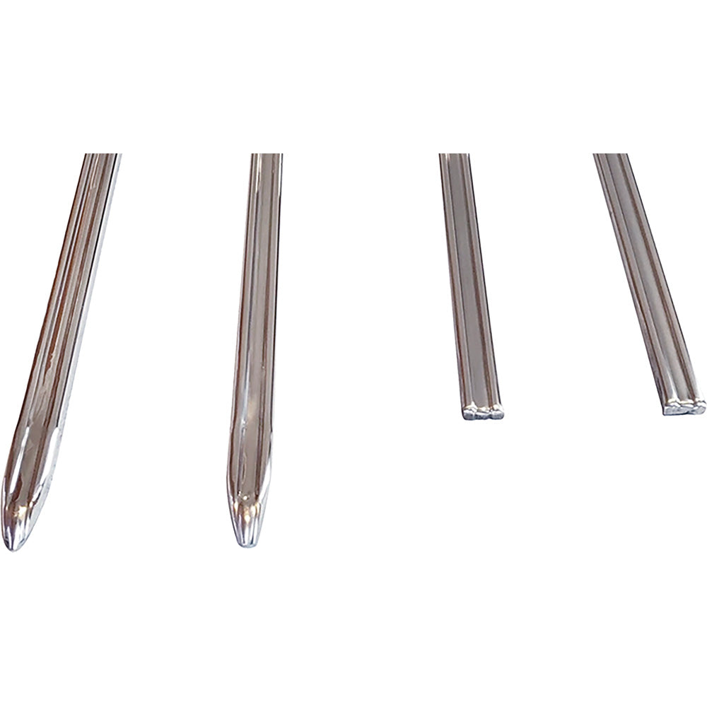 MCA00005 - 1973 Impala; Caprice; Body Side Molding Set; 2-Door Hardtop or Convertible; Bright Finished Aluminum; 6 Piece