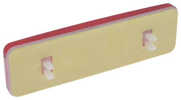 1969 Dodge Plymouth A & B-Body; Rear Side Marker Lens; Red; Pair