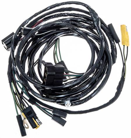1971 Dart, Duster, Valiant; Front Light Wiring Harness; with 318, 340