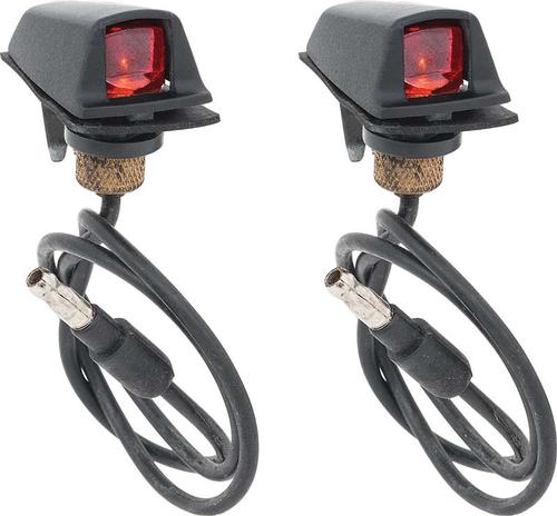 1970-71 Mopar Fender Mounted Turn Signal Indicator Assembly Set; E Body ; Pair