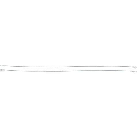 1969-74 Dodge, Plymouth B, E-Body; Hood Pin Lanyards; 25"; Pair; Made in the USA!
