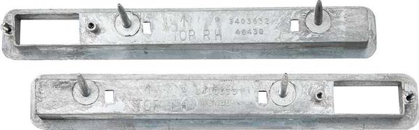 1970-71 Barracuda / Cuda Front Side Marker Bezel Set
