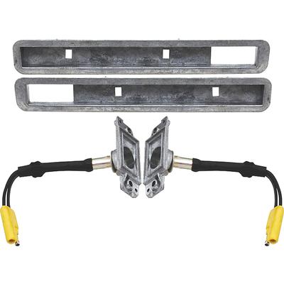 1970-71 Barracuda / Cuda Front Side Marker Bezel Set