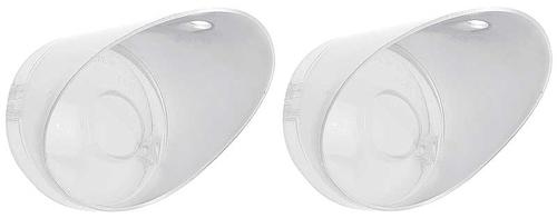 1970-74 Dodge Challenger; Park Lamp Lens; Clear; Pair