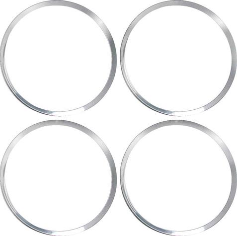 1972-74 Barracuda / Cuda Tail Lamp Trim Ring Set ; 4 Piece Set