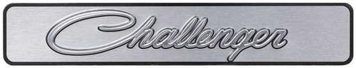 ME7177 - 1971-74 Dodge; Challenger Dash Emblem Insert; Adhesive Backed