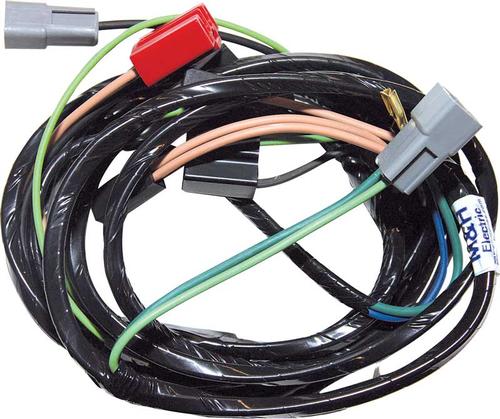 1970-73 Challenger, Barracuda, Cuda; Air Conditiong, Heater Wiring Harness; Dash Side