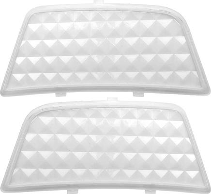 1966-67 Dodge Charger; Dome Lamp Lens; Pair