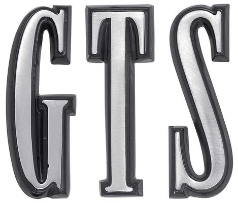 ML4246 - 1968 Dodge Dart GTS; Hood & Trunk Emblem; Each