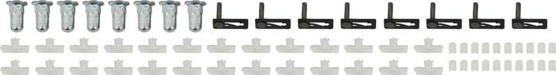 MN1498 - 1969 Plymouth GTX Body Molding Hardware Set