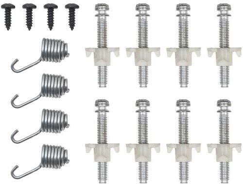 1963-65 Mopar Headlamp Adjustment Set ; with 4 Lamp System ; A/B-Body ; 24 Piece Set