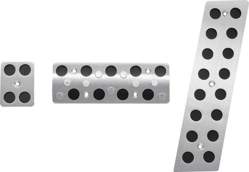 1966-70 Mopar B-Body With Automatic Transmission Aluminum Pedal Cover Set