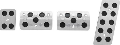 1973-74 Mopar B-Body / E-Body With Manual Transmission Aluminum Pedal Cover Set