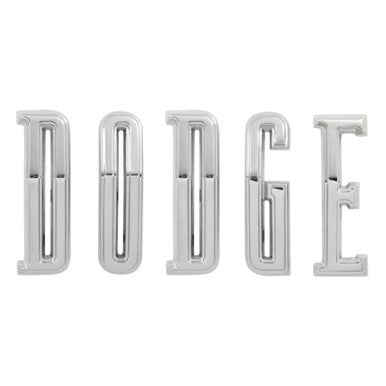 Trim Parts 1965 Dodge Coronet Trunk "DODGE" Letters, Set - (MP3190)