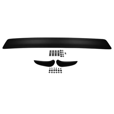 Trim Parts 1970 AAR Cuda Licensed Organosol Black Front & Rear Duck Tail Spoiler Package - (MP501B)
