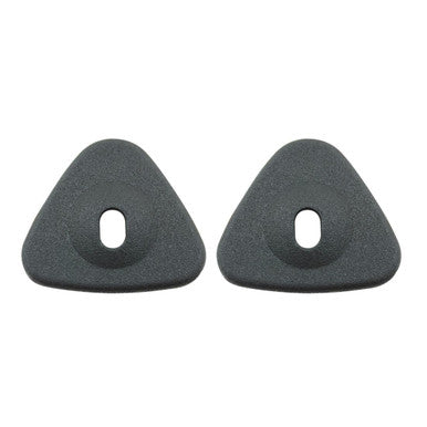 Trim Parts 1970-71 MOPAR E-Body Sun Visor Black Bracket Cover, Pair - (MP5580)
