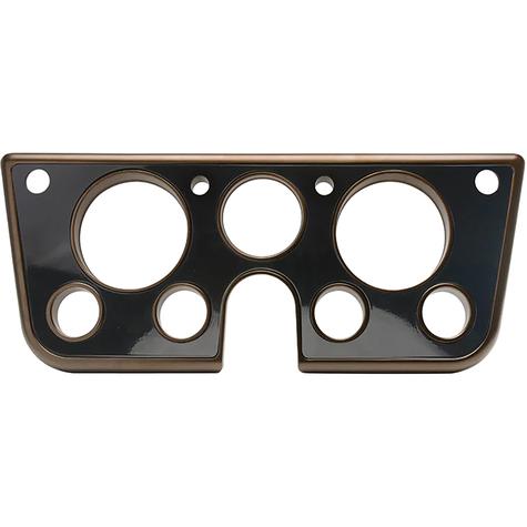 1967-72 Chevrolet/GMC Truck, Blazer, Jimmy, Suburban; Billet Aluminum Dash Gauge Bezel; Bronze Powder Coated Bezel with