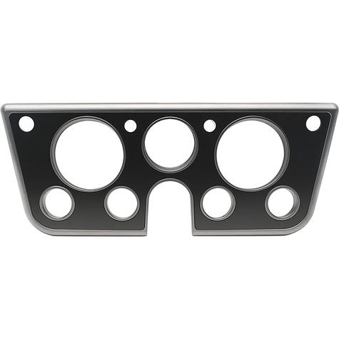1967-72 Chevrolet/GMC Truck, Blazer, Jimmy, Suburban; Billet Aluminum Dash Gauge Bezel; Forged Charcoal Powder Coated Be