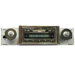 1961-62 Full Size Chevrolet Chrome Face 200W Am/Fm Stereo Radio With Auxiliary Input