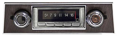1967-68 Camaro Walnut USA-740 Bluetooth Radio