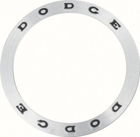 MW754 - 1970 Dodge Challenger; Steering Wheel Center Cap Emblem; with Rim Blow Steering Wheel (S83)