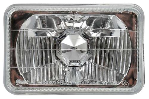 4" x 6" Rectangular Diamond Cut Headlamp