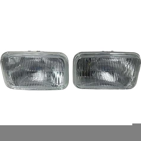 Diamond Cut Headlamp 3" x 5" Rectangular For 4 Headlamp Systems; High/Low