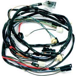 1970 Chevrolet Nova; Front Light Wiring Harness; 8 Cylinder; 307vi, 350ci, 396ci; with Warning Lights; with Air Conditio