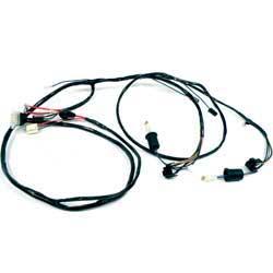 1962-64 Chevy II, Nova; Front Light Wiring Harness; with LH Driver Side Internal Regulated Alternator