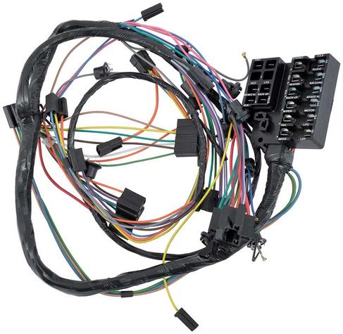 1966 Chevy II, Nova; Underdash Wiring Harness; All Models with Backup Lights