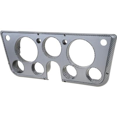 1967-72 Chevrolet/GMC Truck Clayton Machine Works Gauge Bezel with Carbon Fiber Look Finish