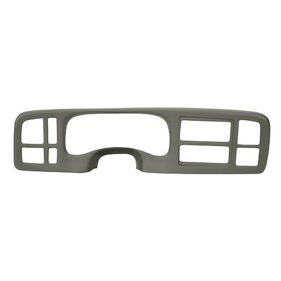 1999-02 Chevrolet, GMC Truck; Molded ABS Instument Panel Cover; Medium Gray